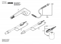 Bosch 0 600 807 003 AHR-1100 High-Pressure-Cleaner Spare Parts